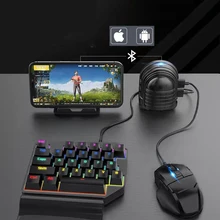 

Pubg Mobile Game Keyboard and Mouse Adapter USB Mobile Game Controller Converter Wireless Connections Adapter for Android/iOS