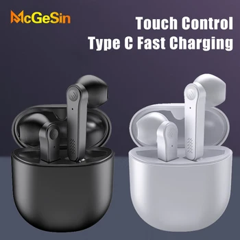 

McGeSin X16 TWS Wireless Headphones Bluetooth V5.0 Earphone Music Earbud Touch Control Gaming Headset With Microphone 2020 New