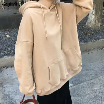 

Hoodies Women Long Sleeve Korean Style Harajuku Hoodie Plus Size Casual Womens Clothing Females Hot Sale Comfortable Simple Chic