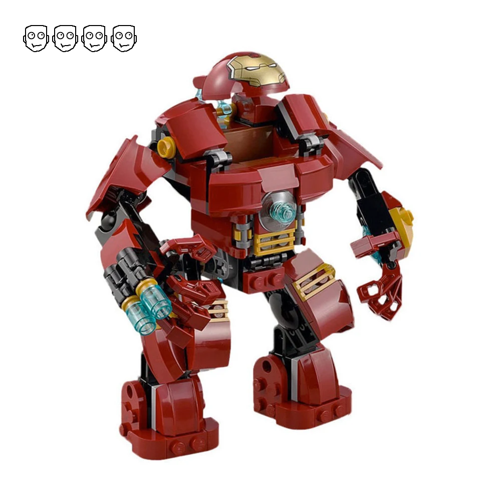 Decool 7110 Fit серия Marvel 76031 Супер Герои Мстители 248 шт Халк Бастер Smash набор Ironman Мини Фигурки Рождественские подарки