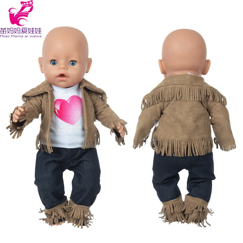 43 Cm Baby Doll Costumes Halloween Pumpkin Dress for 18 Inch Girl Doll