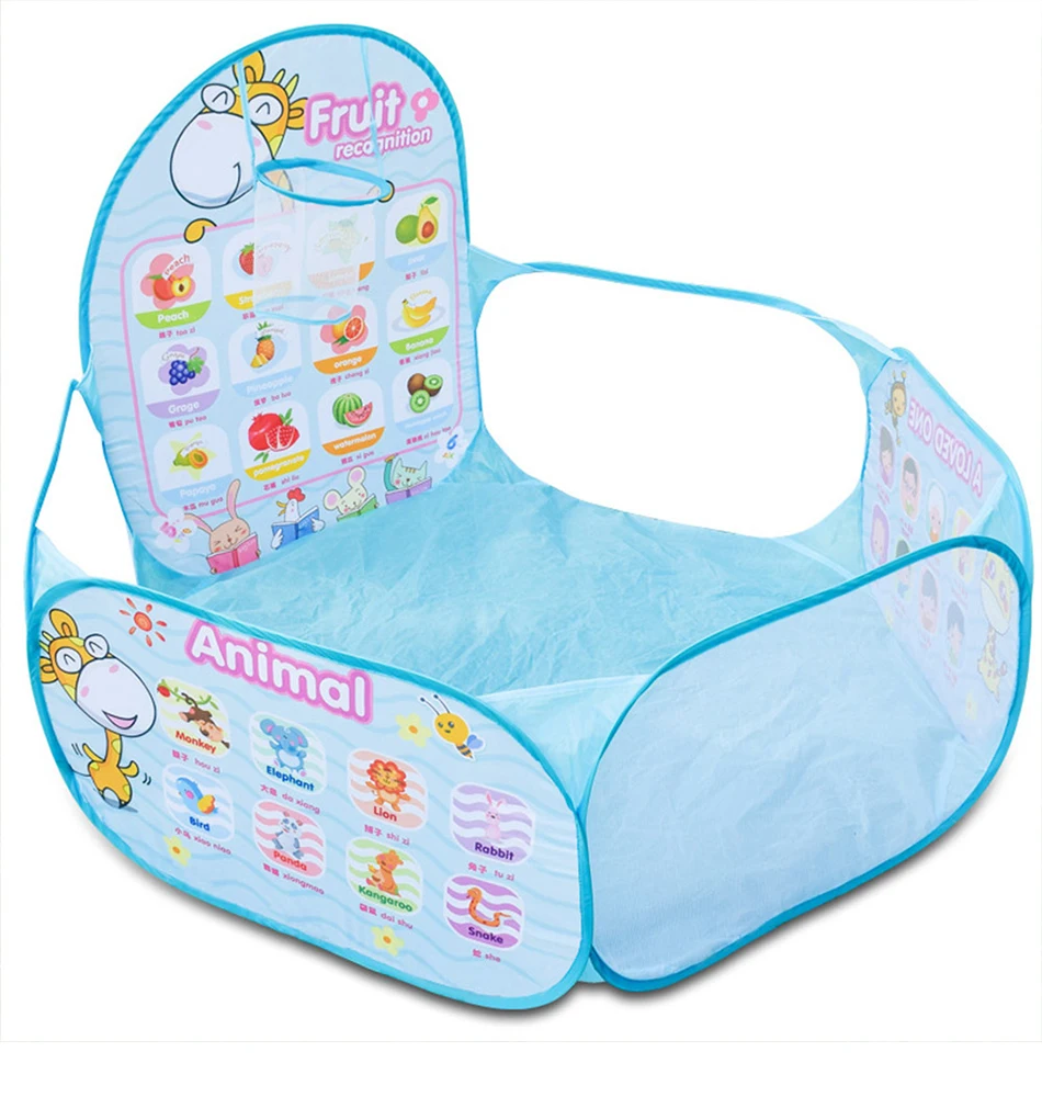 Children's Playpen Dry Pool For Children Kids Safe Foldable Playpens Game Portable Baby Outdoor Indoor Ball Pool Play Tent