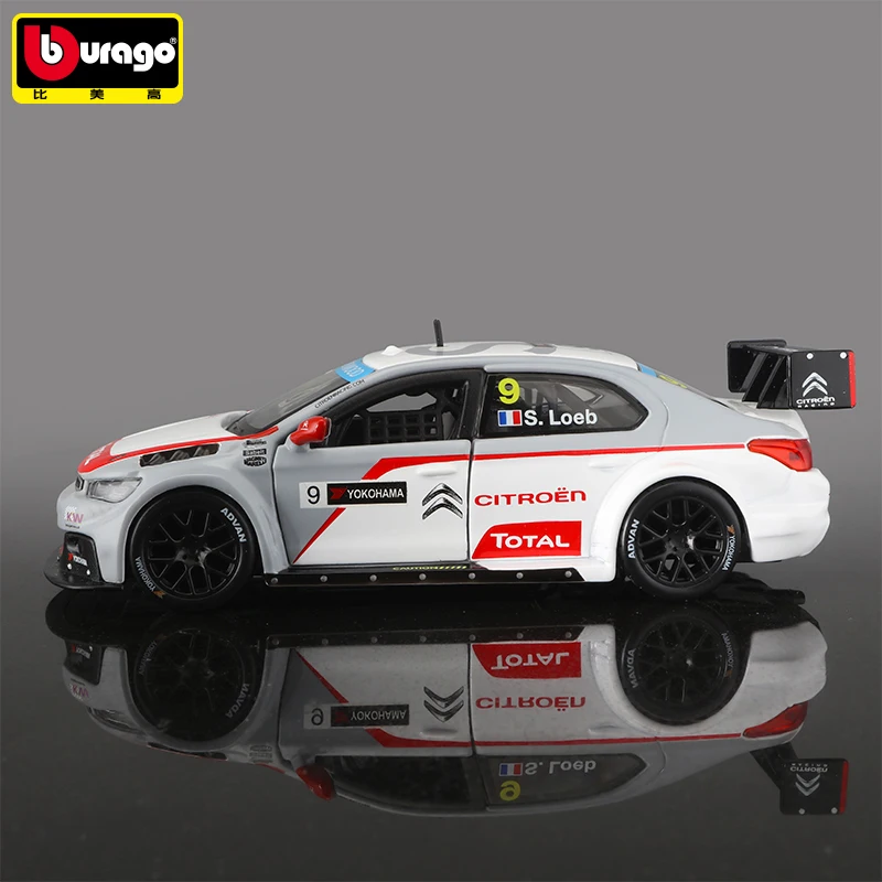 Goede Bburago 132 CITROEN 2014 DS WRC Rally Racing Legering Model Auto model Verzamelen geschenken