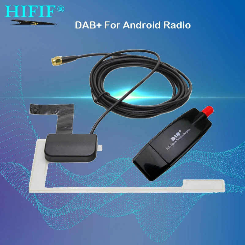 Автомобильный DVD DAB + тюнер/коробка Android USB цифровой Аудио вещательный приемник с