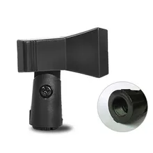 Запчасти зажим для микрофона универсальная подставка аксессуар гибкий легко установить держатель для ежедневного использования Регулируемый адаптер крепления Hands-free