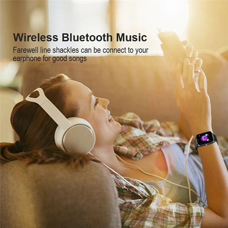 Bluetooth Смарт спортивные часы для женщин браслет наручные фитнес часы кровяное давление пульсометр шагомер трекеры