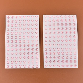 

208pcs Warranty Sealing Label Sticker Void If Seal Broken Damaged Universal With Years Months Diameter 10mm