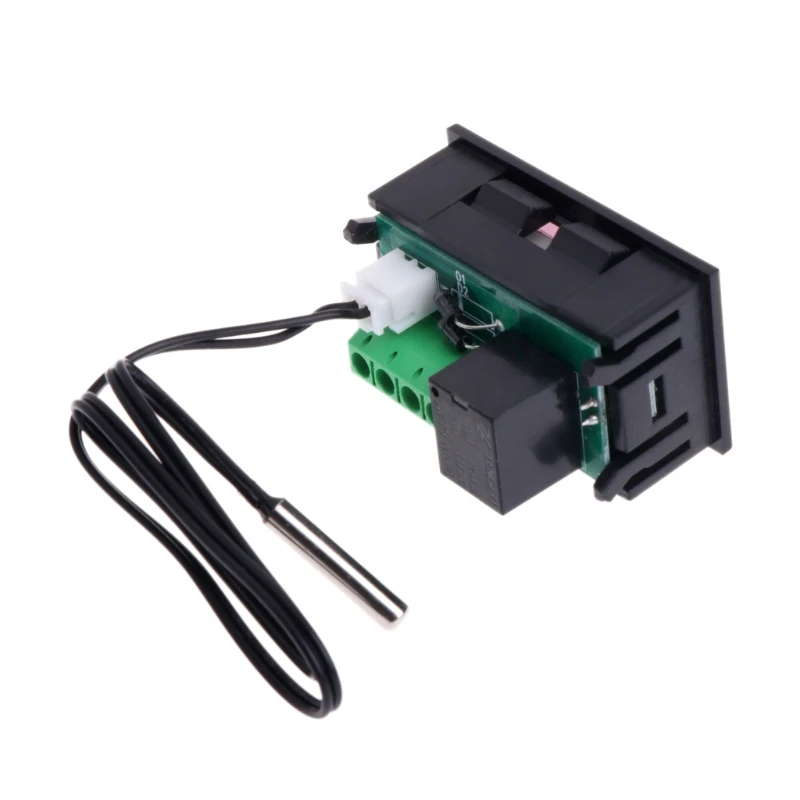 W1218 DC12V Digital Display Thermostat Temperature Controller -Incubator Breeding Greenhouse Temp Measuring Gauge With Probe | Инструменты