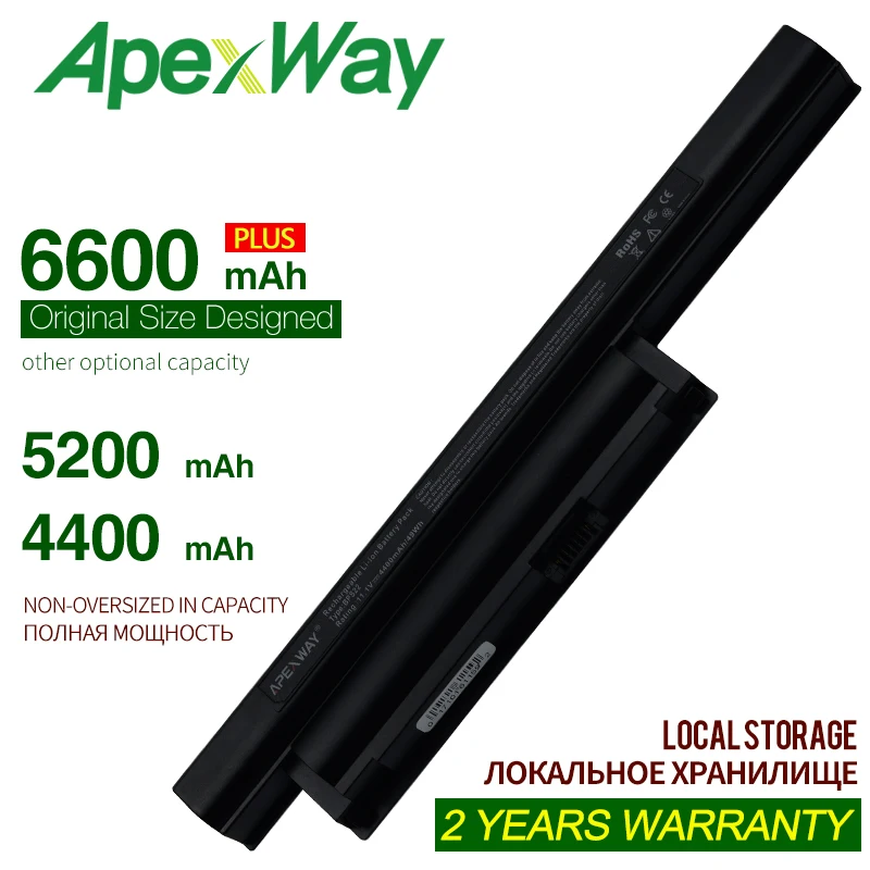 4400mAh аккумулятор для ноутбука SONY VGP-BPS22 для vaio VPC-E1Z1E VPC-EA1 VPC-EA16E VPC-EA16FA/W VPC-EA1S VPC-EA1Z1E VPC-EA21FDT
