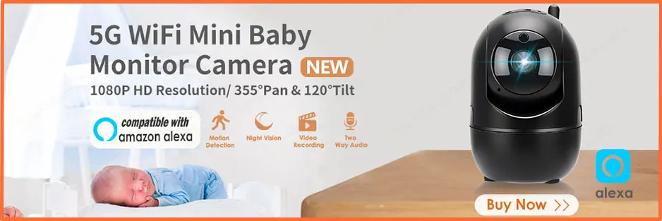 Yoosee WiFi IP Camera 1080P HD Baby Monitor CCTV Security Cam Indoor Smart Home AutoTracking Video Surveillance Night View