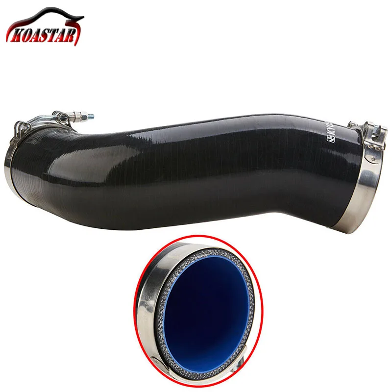 Силиконовая турбо впускная налокотная труба впускной шланг для VW Golf MK7 GTI R Audi V8 MK3