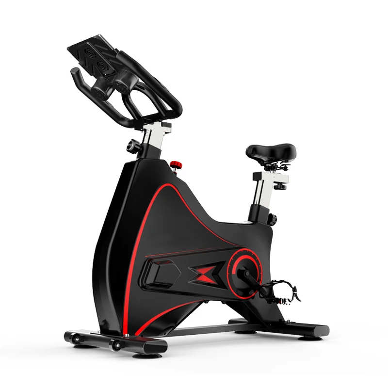 806 Indoor Ultra-quiet Spinning Bike Magnetic Control Indoor Exercise Bike All-Inclusive Sports Gym Bear 250KG