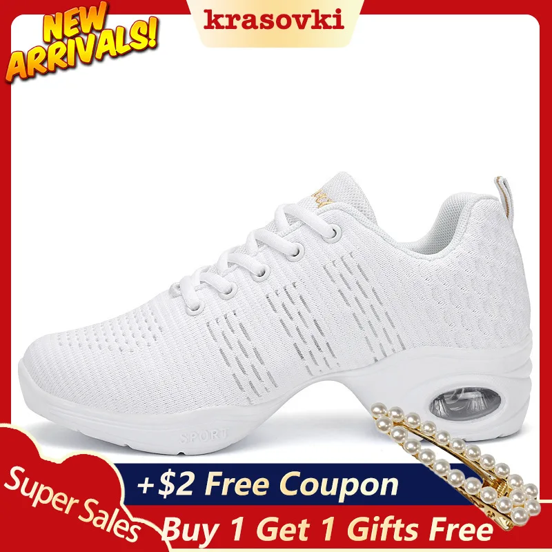 Krasovki Sneakers Women Breathable Light Soft Bottom Dance Shoes New Dropshipping Spring Large Size Fashion Leisure Women Shoes Krasovki Sneakers Women Breathable Light Soft Bottom Dance Shoes New Dropshipping Spring Large Size Fashion Leisure Women Shoes