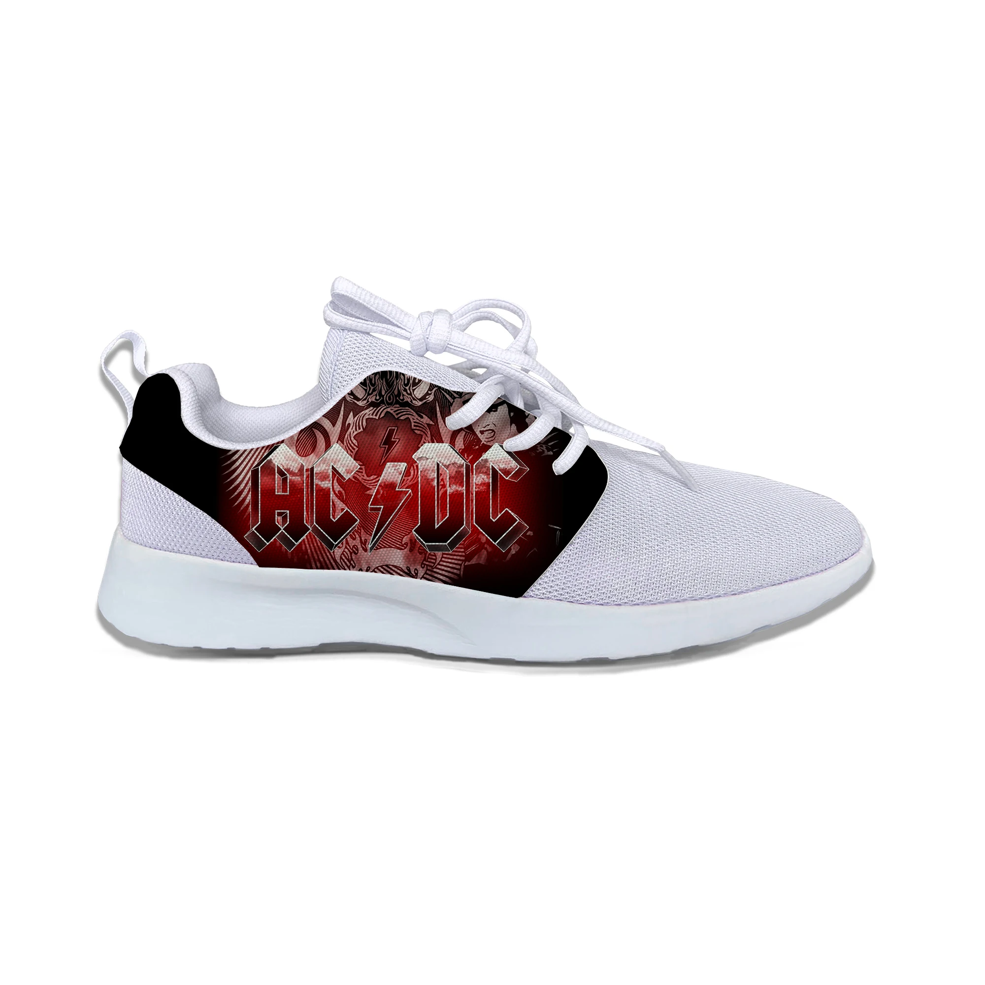 AC/DC ACDC тяжелый металл крутой рок-группа популярные классические детские спортивные кроссовки Повседневные Дышащие 3D кроссовки для мальчиков и девочек