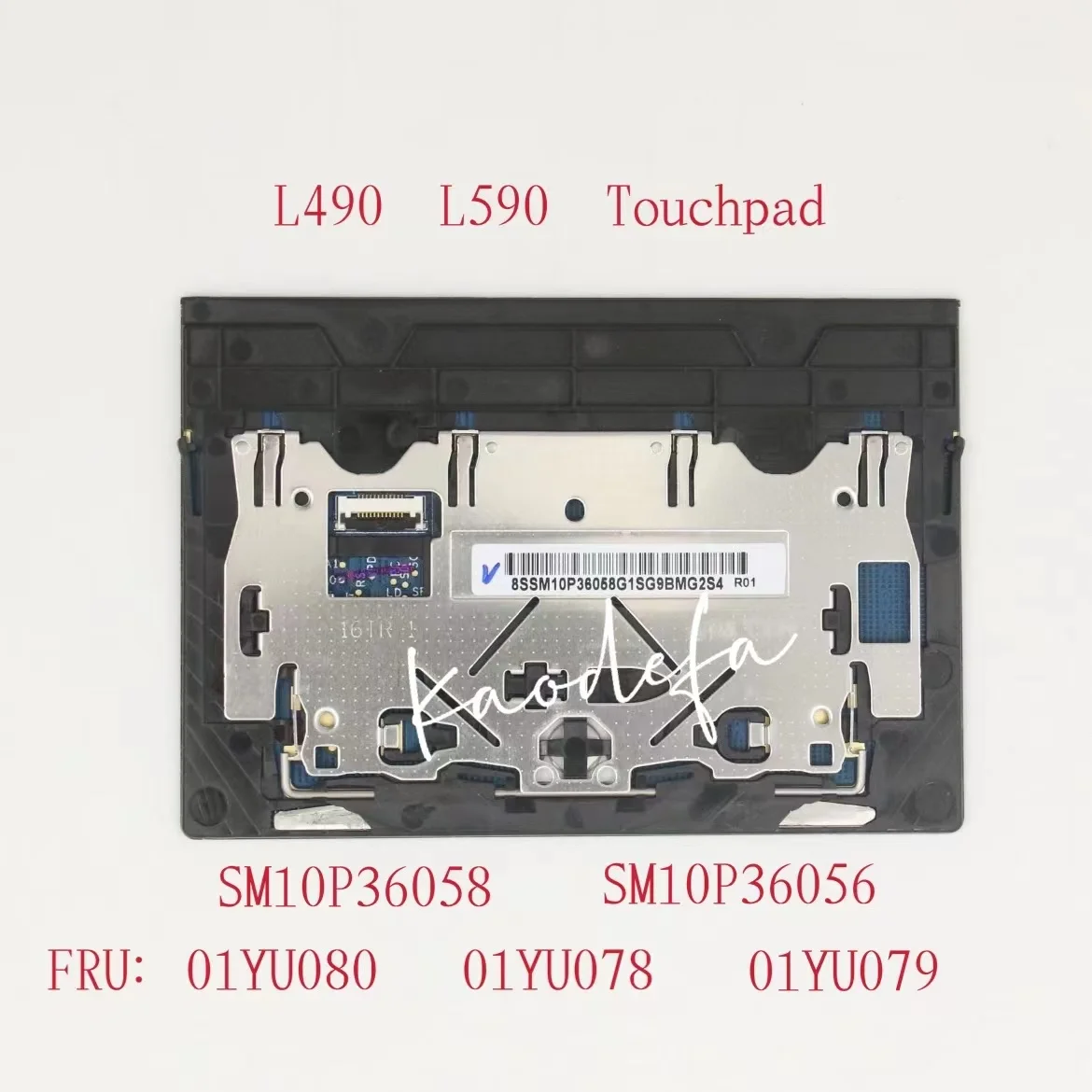 para Lenovo Thinkpad L490 L590 Touchpad Clickpad Trackpad Sm10p36056 Sm10p36058 Fru: 01yu078 01yu079 01yu080