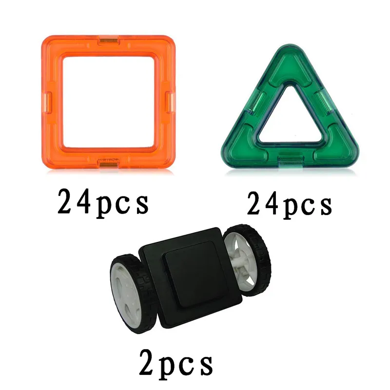 50 шт. большая Размеры магнитные блоки игрушки для детей изображением творчество