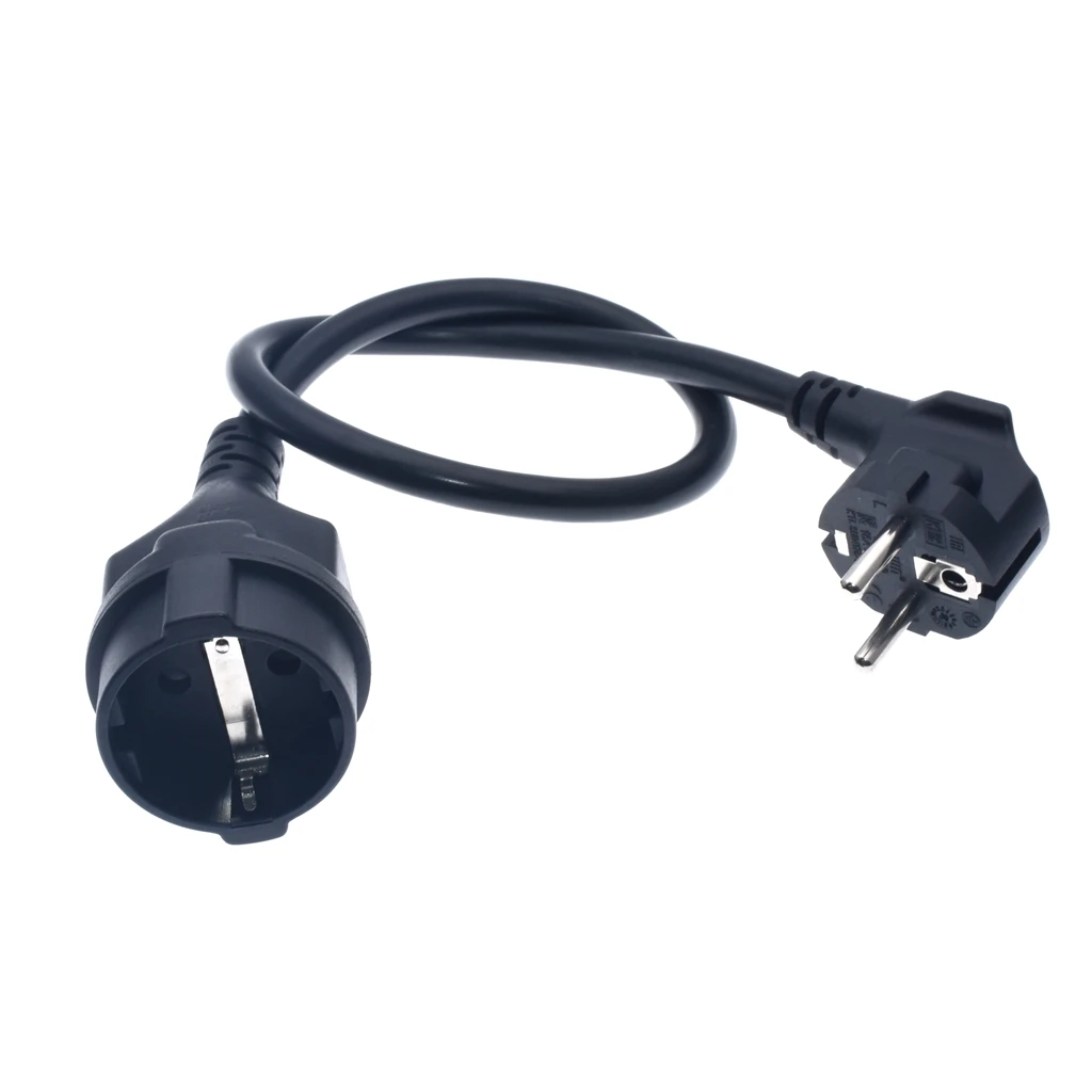 Удлинительный шнур питания удлинитель для европейской розетки Schuko CEE штекер CEE7/7