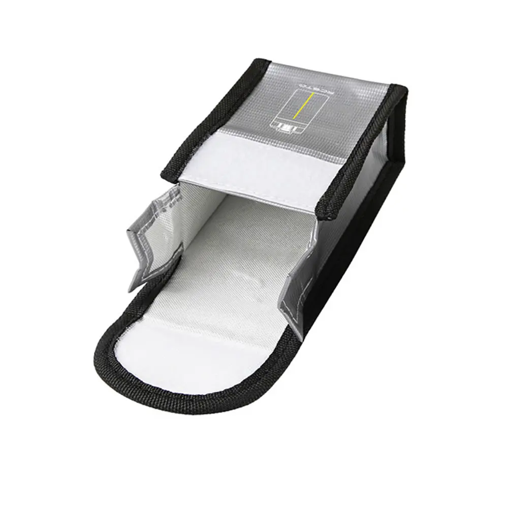 1 battery pack bag Mavic мини батарея посылка 1/23 батарейный блок Защитная сумка для хранения безопасная сумка взрывозащищенный чехол для DJI Mavic Mini АКСЕССУАРЫ - Цвет: 1 battery pack bag