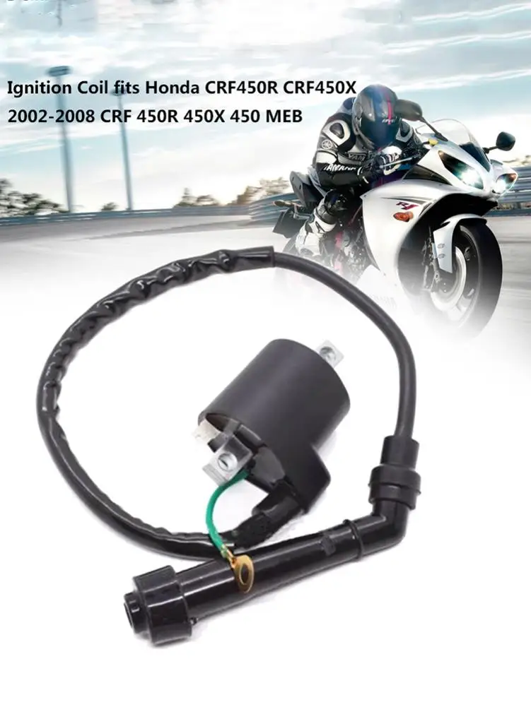 

Cap Ignition Coil for Honda CRF450 CRF450R CRF450X 2002-2008 CRF 450R 450X 450 MEB