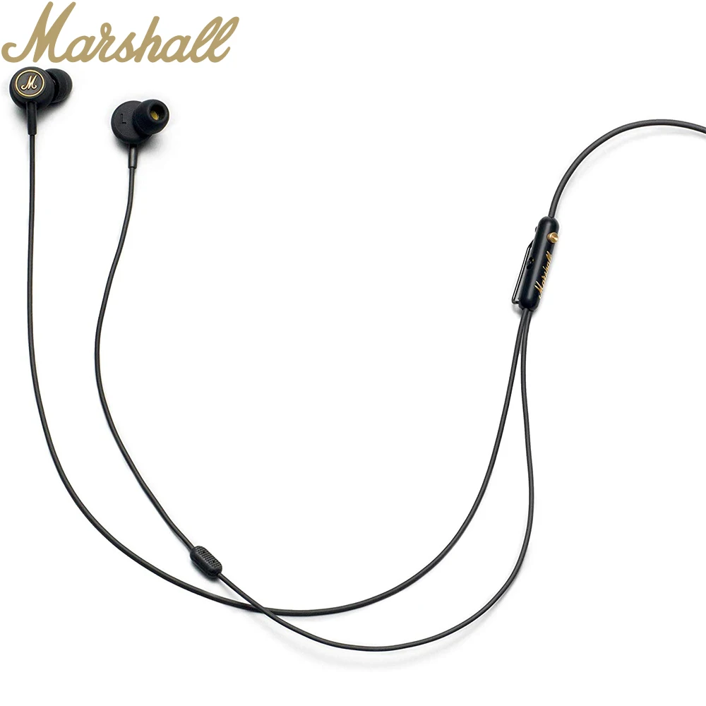 

Original MARSHALL MODE EQ In-Ear Headphones HiFi Rock Subwoofer Wire Earphone for ANDROID iOS Phone High Sound Quality