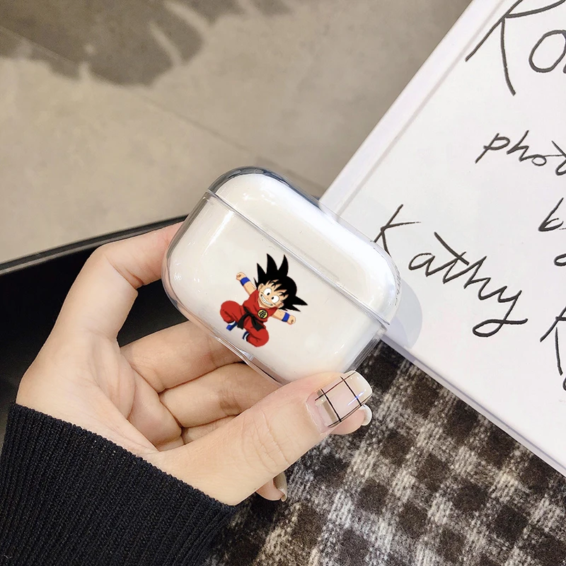 С рисунком из мультфильма «Жемчуг дракона» для Apple Airpods Pro Чехол с изображением забавных милых Bluetooth наушники чехол Прозрачный чехол для IPad air накладки для Surface Pro 3/2/1 жесткий