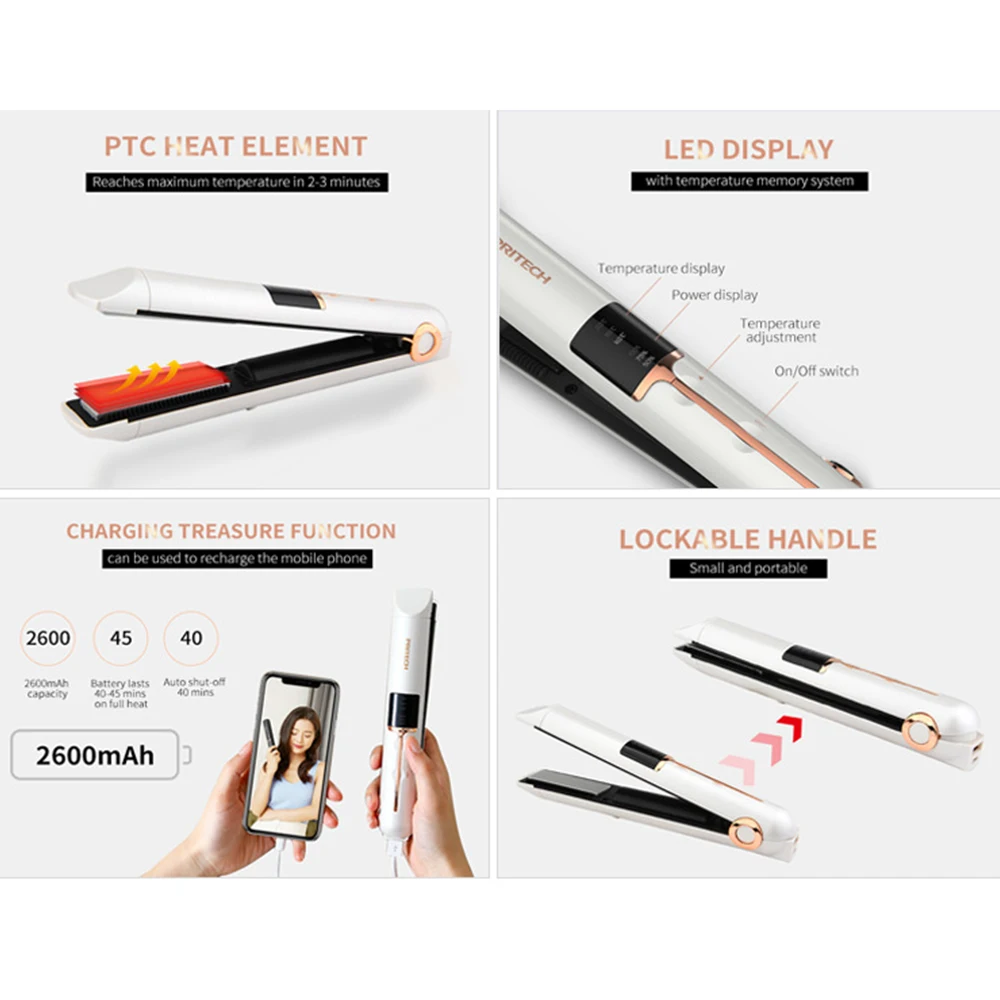 Мини USB электрическая плойка для волос Профессиональная многофункциональная плойка быстрый нагрев модные волосы Waver ручной инструмент для укладки волос