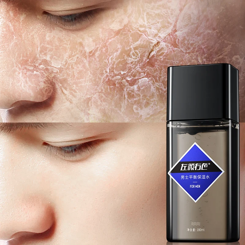 

Men Hyaluronic Acid Based Hydrating Facial Serum Face Toner Smooth Facial Toner Lotion Oil Control Pore Moisturizing Skin Care