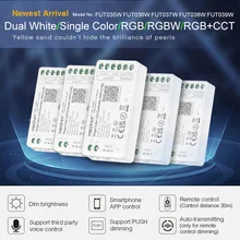 Miboxer 2.4GHz Dual White Single Color RGB RGBW RGB+CCT LED Controller(WiFi+2.4G) Remote Contrd Dimming Music APP Voice Control