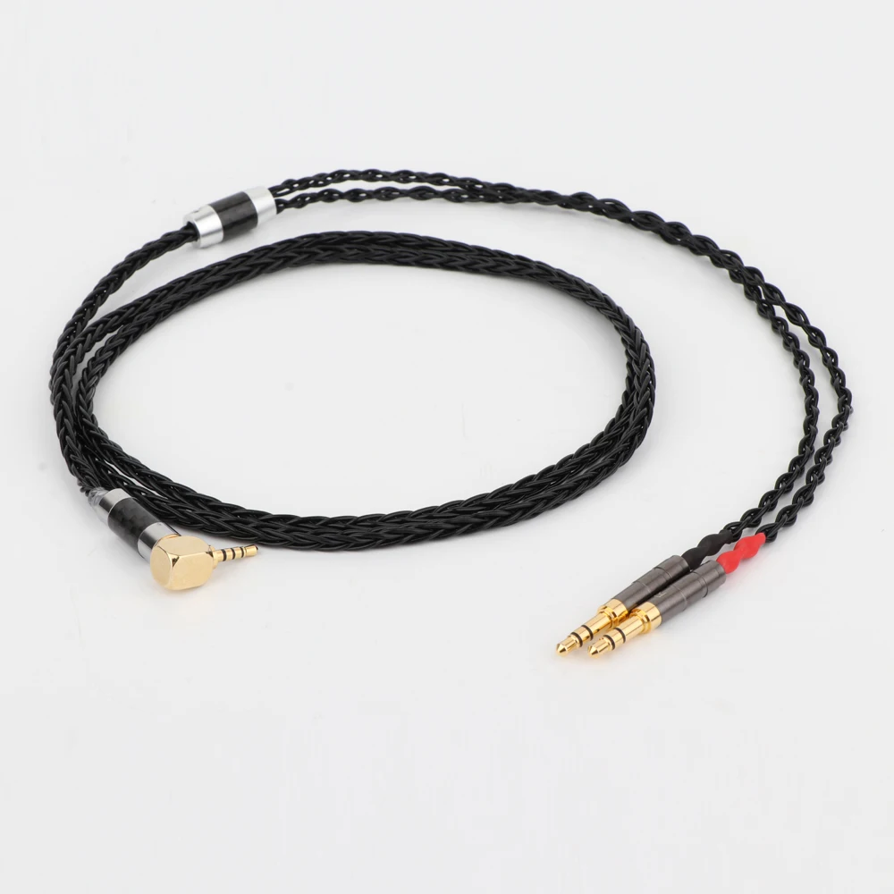 Hi end 8 ядер наушники кабель наушников hifi шнур для подключения внешних устройств