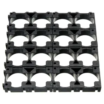 

25Pcs Battery Spacer 18650 Radiating Shell EV Pack Plastic Holder Bracket 18.5mm