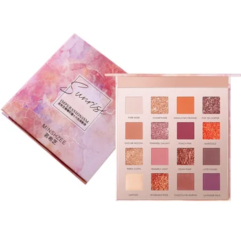 

Eyeshadow 16 Color Palette Make up Palette Matte Shimmer Glitter Pigmented Eye Shadow Powder MKXJ