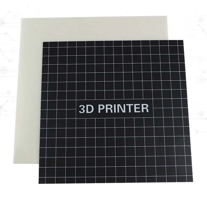 3D Ender-3, 3D-принтер с нагревателем, размах крыльев, съемная Стекловолоконная доска, добавить стикер для детской комнаты, сборная пластина для Ender-3, Размер 235 мм