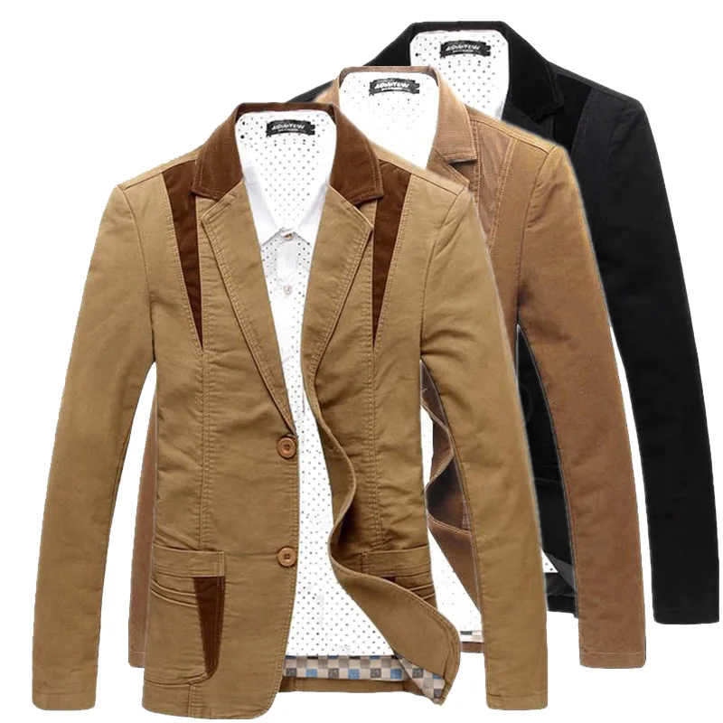 Mens Blazer Suit Jackets 2019 Autumn Winter Fashion Casual Smart Business Slim Fit Male Suit Jacket Coats Plus Size M~6XL Mens Blazer Suit Jackets 2019 Autumn Winter Fashion Casual Smart Business Slim Fit Male Suit Jacket Coats Plus Size M~6XL