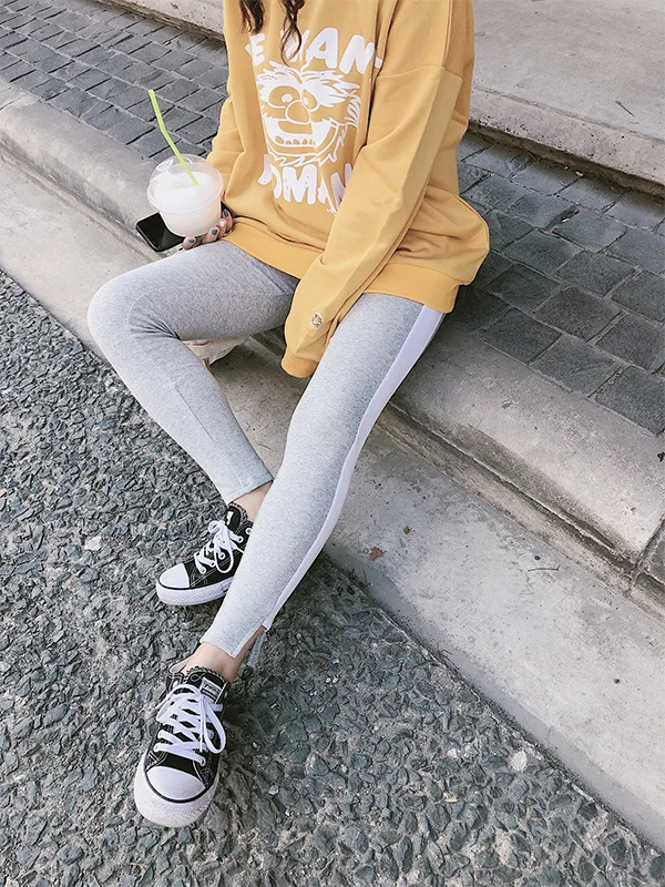 Новые стильные осенние детские штаны в Корейском стиле с лошадкой для маленьких детей детские леггинсы для родителей и детей 1069
