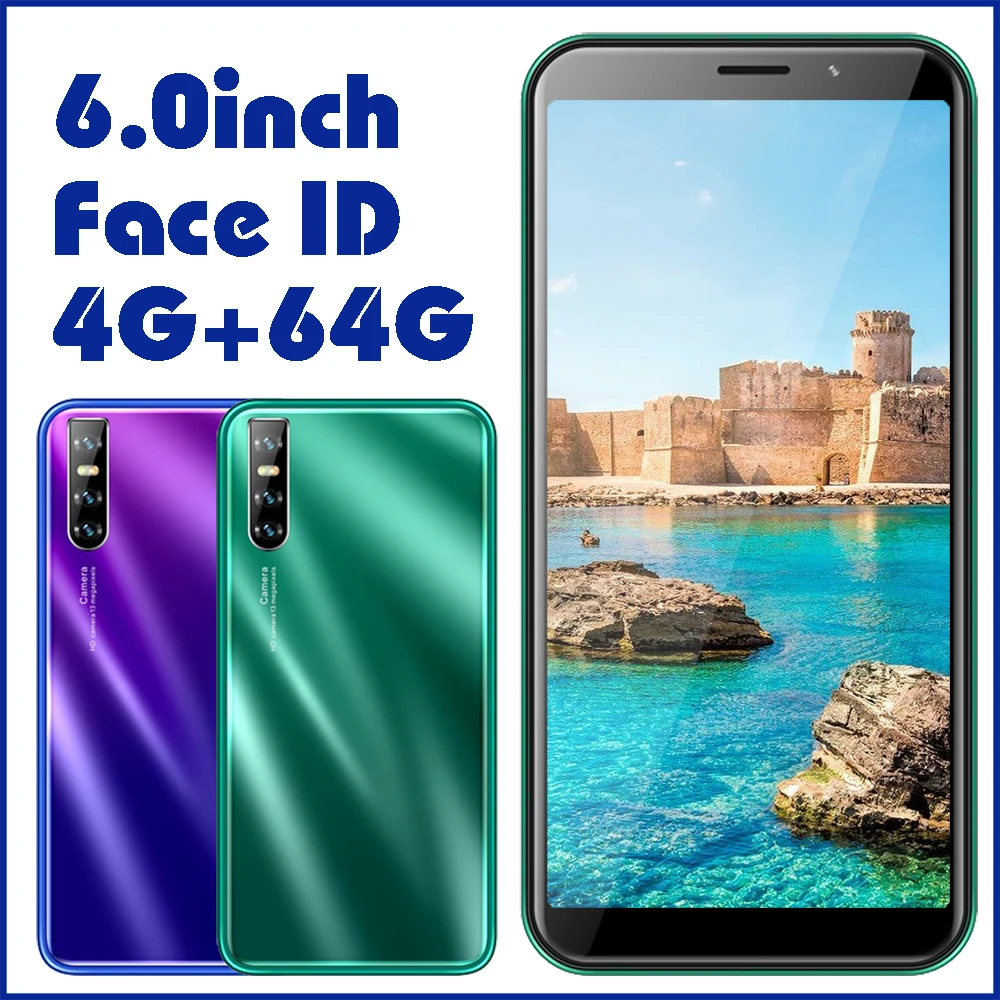 Смартфон A60 4 ядра 6 0 дюйма + 64 ГБ 13 МП Face ID|Смартфоны| |
