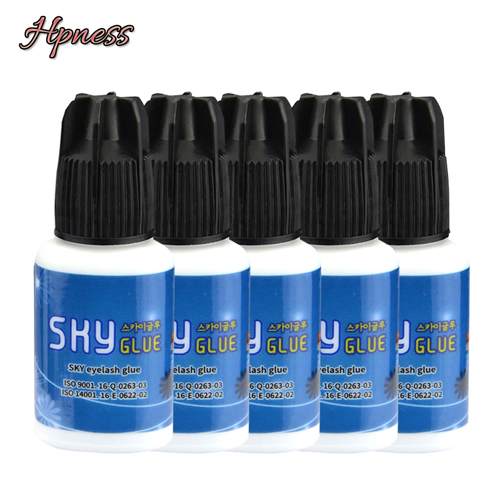 5 бутылок самый быстрый профессиональный наращивание ресниц небо клей для