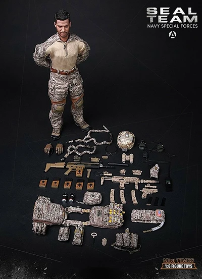 M007/M008/M010/M012/M013/M014 1/6 полный набор мини-игрушки серии 1" Солдат Спецназ ВМС команда оружие аксессуар для фанатов подарки - Цвет: M012