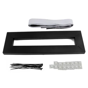 

Mini Guitar Effects Pedalboard Alloy Pedal Board Glued Loop Setup Kits Guitar Effect Stand Musical Instrument Accessories New D3
