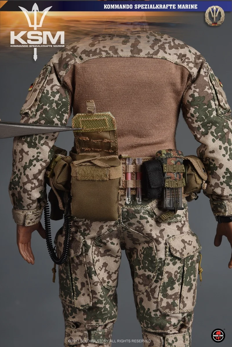 Soldier Story SS104 1/6 Германия Spezialisierte Einsatzkrafte Der Sea KSM VBSS Soldier фигурка героя коллекции