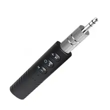 Мини беспроводной автомобильный комплект Jack Hands-Free музыкальный аудио 3,5 мм разъем аудио Джек приемник адаптер Aux для динамика