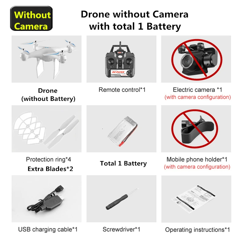 Радиоуправляемый Дрон с 4K WiFi FPV с электрической регулировкой камеры Квадрокоптер 25 минут Летающий время Квадрокоптер игрушка для ребенка Дрон VS SG901 - Цвет: White No Cam 1B
