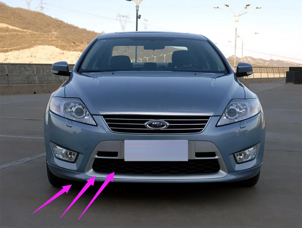 AITWATT для Ford Mondeo 2008 2009 2010 высокое качество АБС пластик передний нижний бампер гоночный Центр решетка решетки автомобиля Стайлинг 2 шт