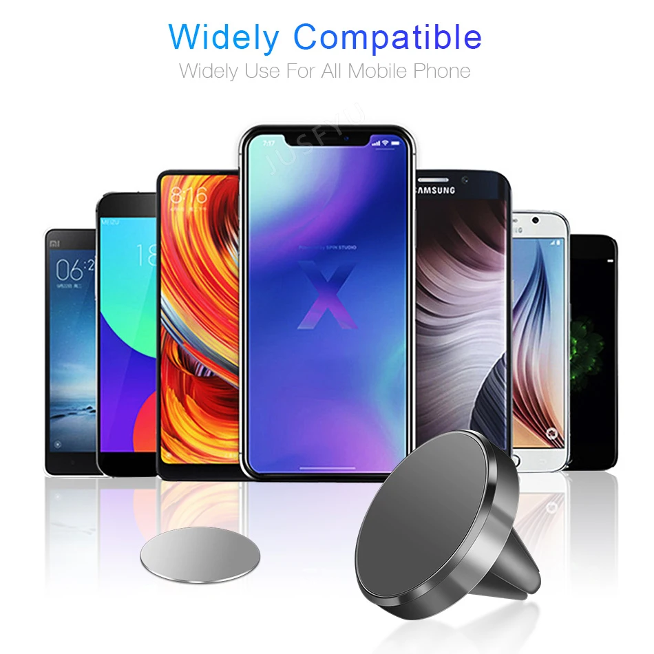 Магнитный держатель для телефона автомобильный для Xiaomi Redmi 4x Note 5 Pro Air Vent держатель для телефона в автомобиле Магнитная подставка для iPhone X XS MAX