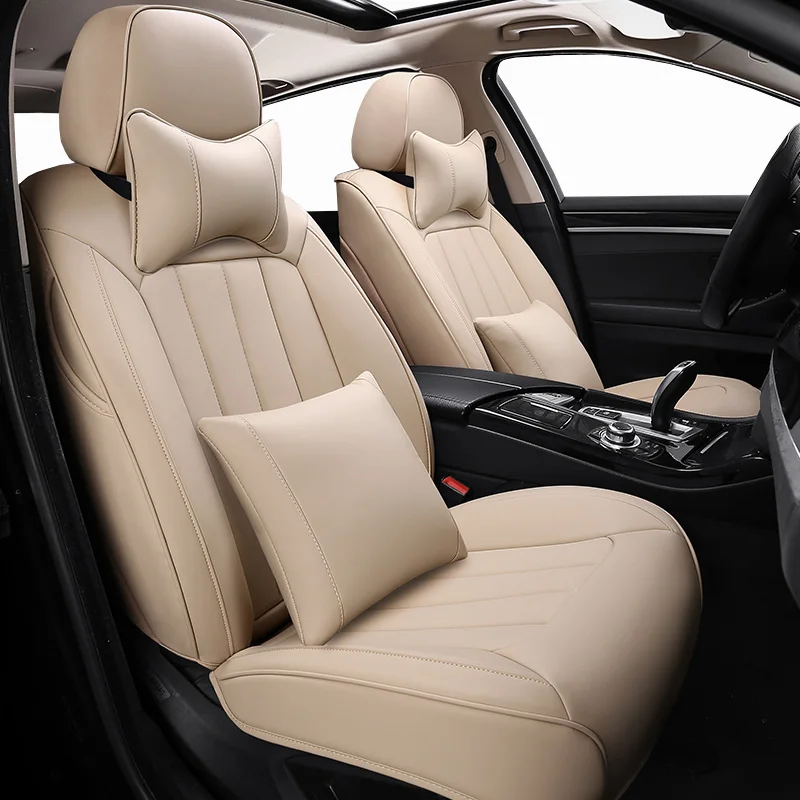 Кожаный чехол на автомобильные сиденья для Hyundai creta getz grand starex i20 i30 i40 ix25 ix35 защита