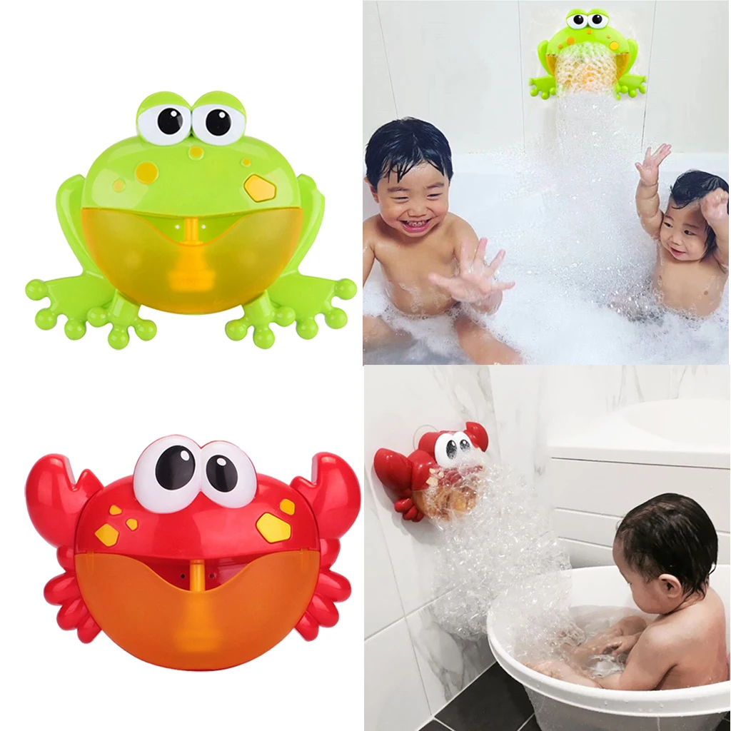 2 шт Bubble Maker детская Ванна игрушка Автоматическая прочная пузырчатая машина для