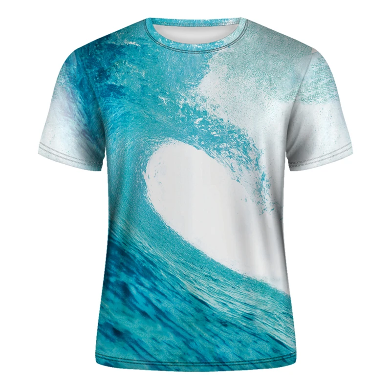 

New beautiful scenery 3DT shirt Harajuku fashion short-sleeved shirt summer streetwear unisex T-shirt