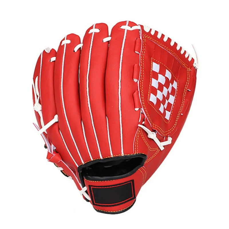 Youth Baseball Gloves PU Leather Baseball Gloves Durable Infielder's Mitts Accessories 11/11.5 Inch