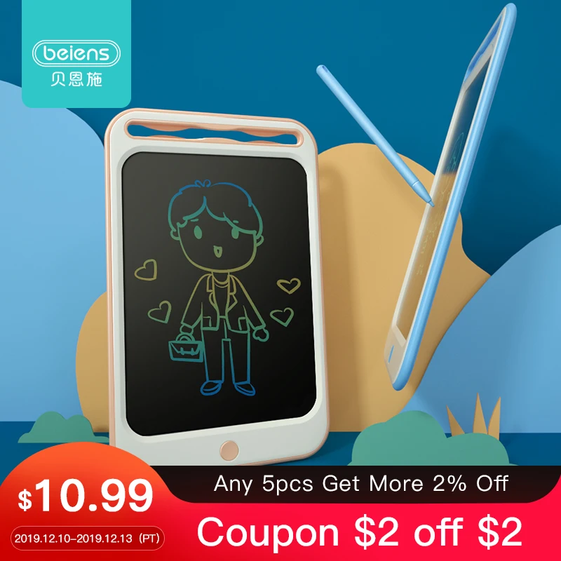 Best Beiens Drawing Toys for Kids LCD Drawing Board Children Drawing Tablet Scratch Painting Toy with Anti erase Lock Birthday Gifts