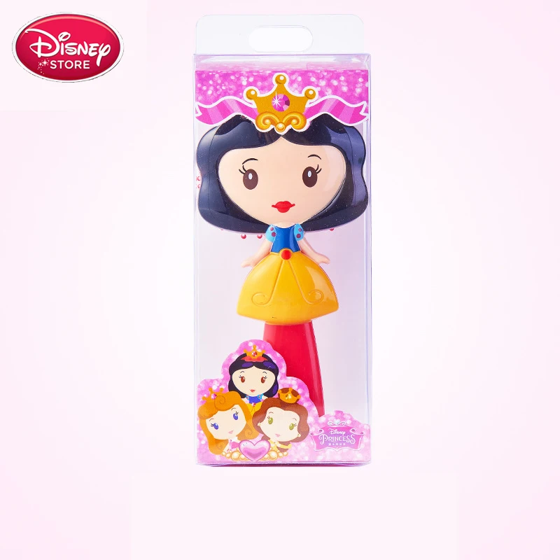 Snow white С коробкой Дисней Принцесса расческа Рапунцель, Белль Белоснежка замороженная Анна Эльза щетка для волос для детей уход за волосами Дисней Щелкунчик - Цвет: Snow white