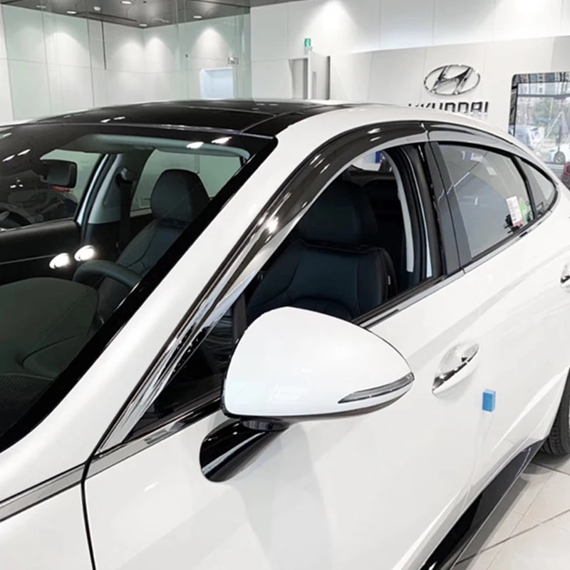 Применение для Hyundai Sonata 10 оконный козырек 2019 -- 2020 год покрытие сторона солнца
